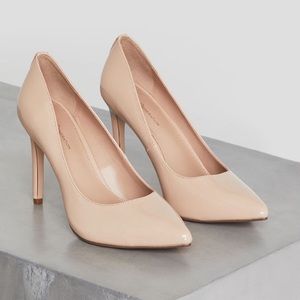 Nude heels 4” heel